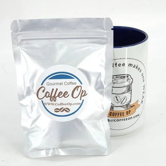 Coffee Op Exquisite 15 oz Coffee Mug Premium Porcelain + Free Gourmet coffee - Picture 5 of 16